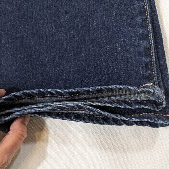 Gap Maternity Denim Jeans Low Rise Bootcut Elastic Waistband in Back Size 4 - Picture 7 of 10